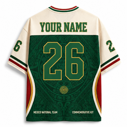 ChaoticClub Mexico Aztec Match Personalized Mesh Jersey