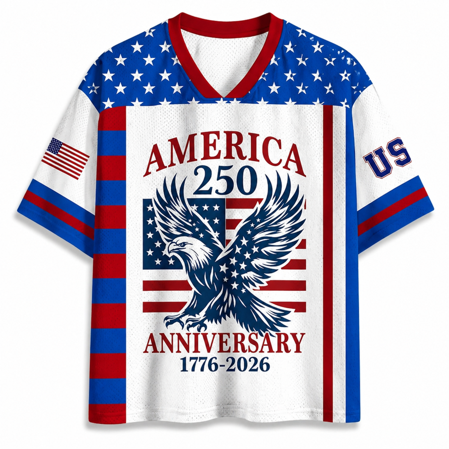 ChaoticClub America 250 Anniversary 1776-2026 Mesh Jersey
