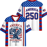 ChaoticClub America 250 Anniversary 1776-2026 Mesh Jersey
