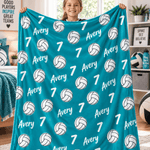 Chaotic Club Personalized Kids Sports Throw