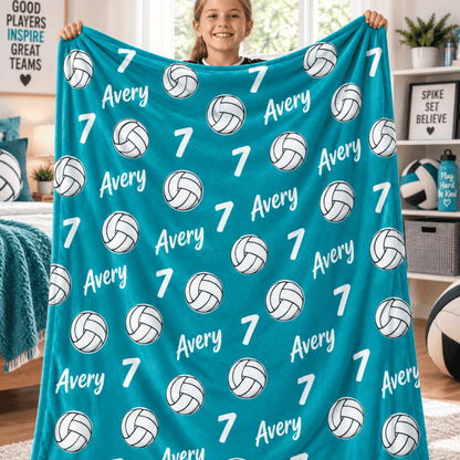 Chaotic Club Personalized Kids Sports Throw