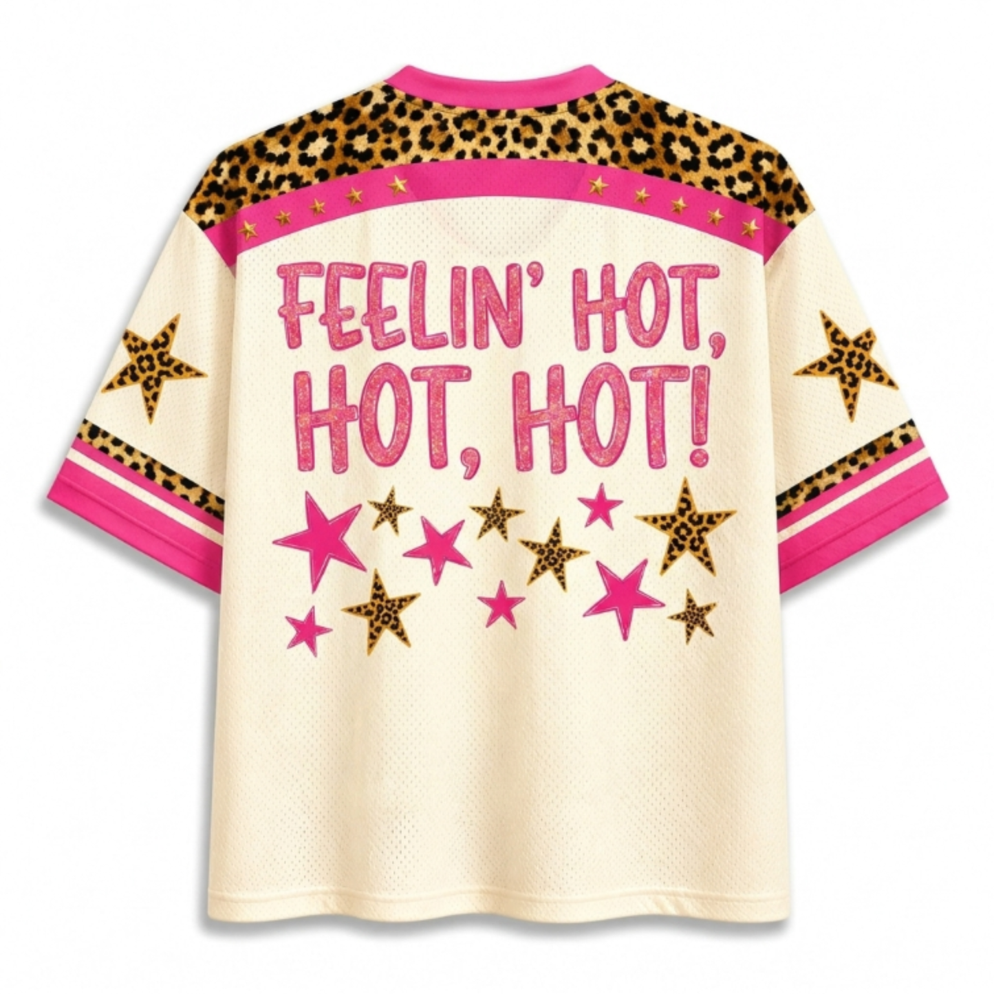 ChaoticClub Hoochie Coochie Summer Leopard Mesh Jersey