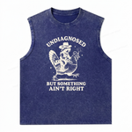 ChaoticClub Undiagnosed Cowboy Raccoon Wash Tanktop