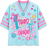 ChaoticClub Pennant Flag Back to School Mesh Jersey
