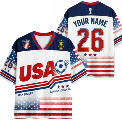 ChaoticClub USA Soccer America Vintage Mesh Jersey