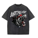 ChaoticClub Overstimulated Jaguar Washed T-Shirt
