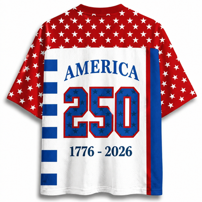 ChaoticClub America 250 Anniversary 1776-2026 Mesh Jersey