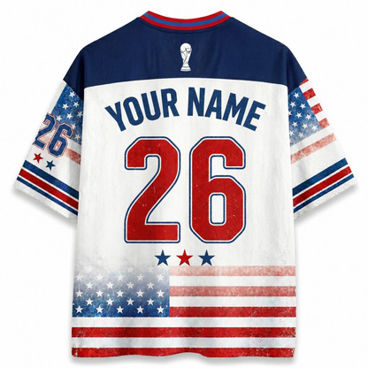 ChaoticClub USA Soccer America Vintage Mesh Jersey