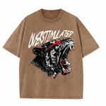 ChaoticClub Overstimulated Jaguar Washed T-Shirt