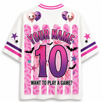 Chaotic Club Preppy Horror Bundle Retro Halloween Characters Mesh Jersey