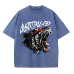 ChaoticClub Overstimulated Jaguar Washed T-Shirt