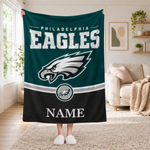 Chaotic Club Personalized Sports Mascot Fleece Blanket