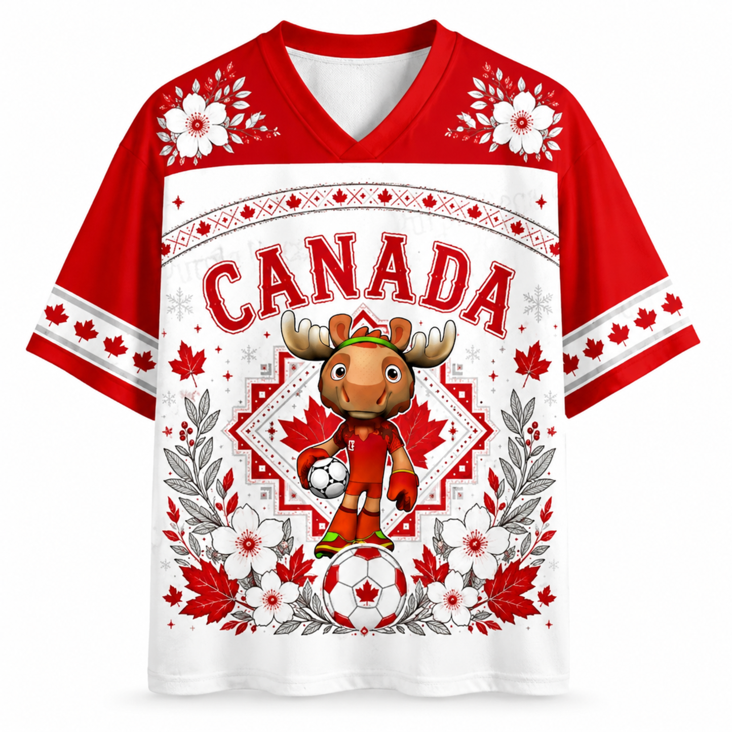 ChaoticClub Canada Soccer Deer Mesh Jersey