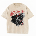 ChaoticClub Overstimulated Jaguar Washed T-Shirt