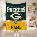 Chaotic Club Personalized Sports Mascot Fleece Blanket