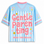 ChaoticClub Gentle Parenting Dropout Raccoon Summer Mesh Jersey