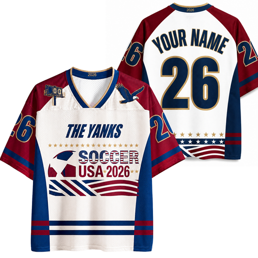 ChaoticClub SOCCER USA 2026 Vinatage Mesh Jersey