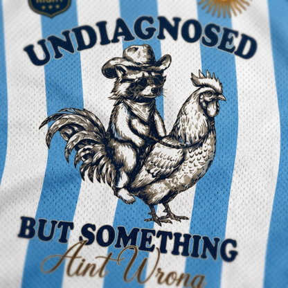 ChaoticClub Undiagnosed But Something Aint Wrong Argentina Mesh Jersey