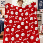 Chaotic Club Personalized Kids Sports Throw