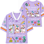 Chaotic Club Back to School Silly Teacher Builds Character Goose Mesh Jersey