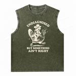 ChaoticClub Undiagnosed Cowboy Raccoon Wash Tanktop