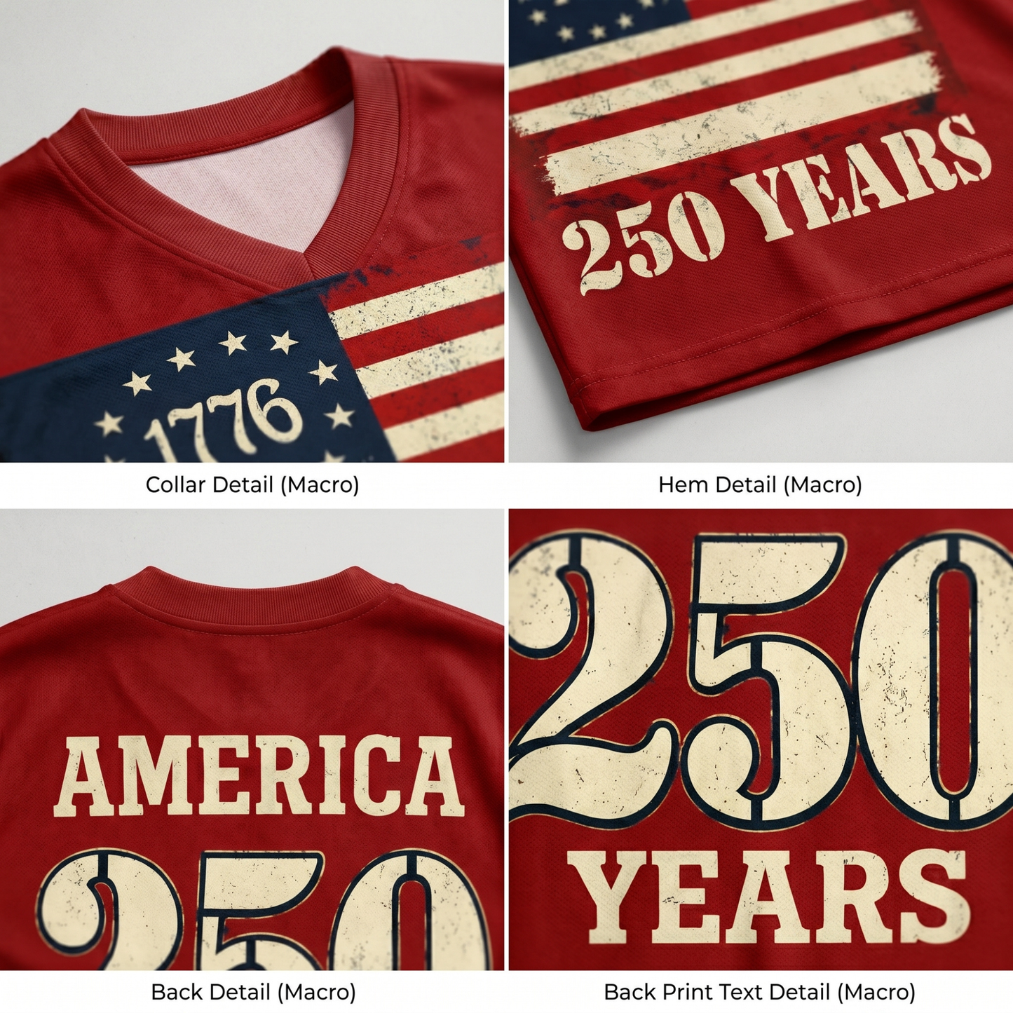 ChaoticClub USA 250th Anniversary Day Mesh Jersey