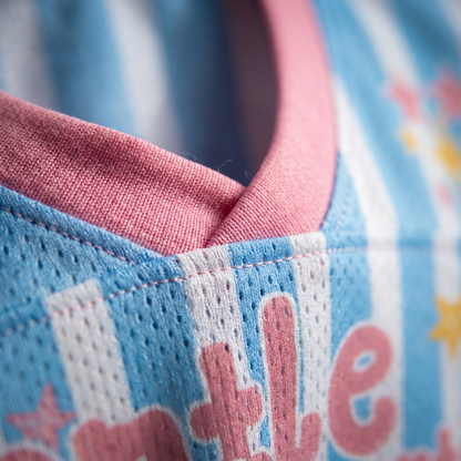 ChaoticClub Gentle Parenting Dropout Raccoon Summer Mesh Jersey