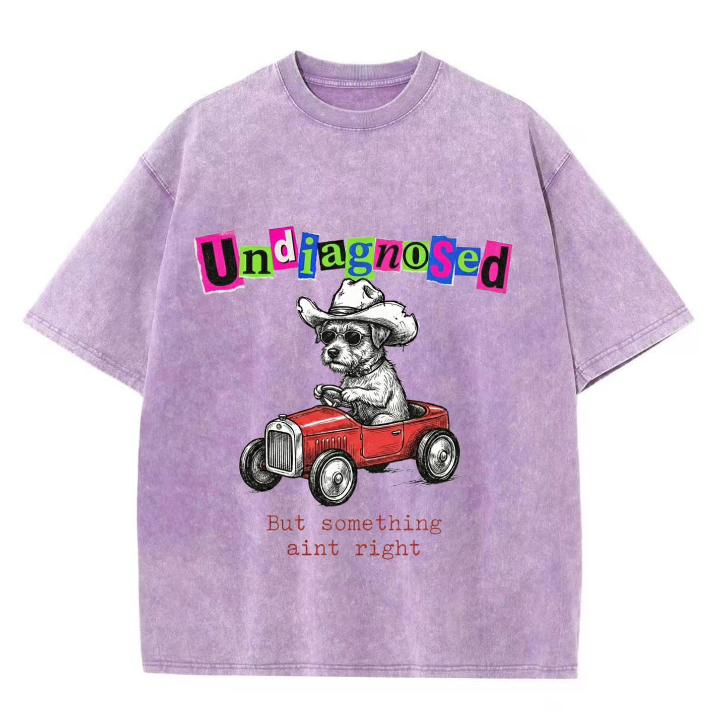 ChaoticClub Undiagnosed Dog Washed T-Shirt