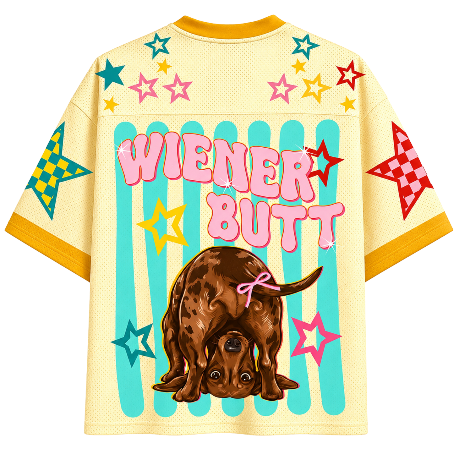 ChaoticClub Guess What Dachshund Mesh Jersey