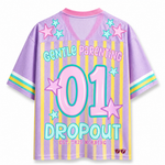 ChaoticClub Gentle Parenting Dropout Stars Raccoon Mesh Jersey