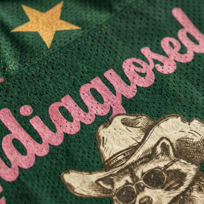 ChaoticClub Undiagnosed But Something Ain't Right  Mesh Jersey