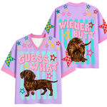 ChaoticClub Guess What Dachshund Mesh Jersey