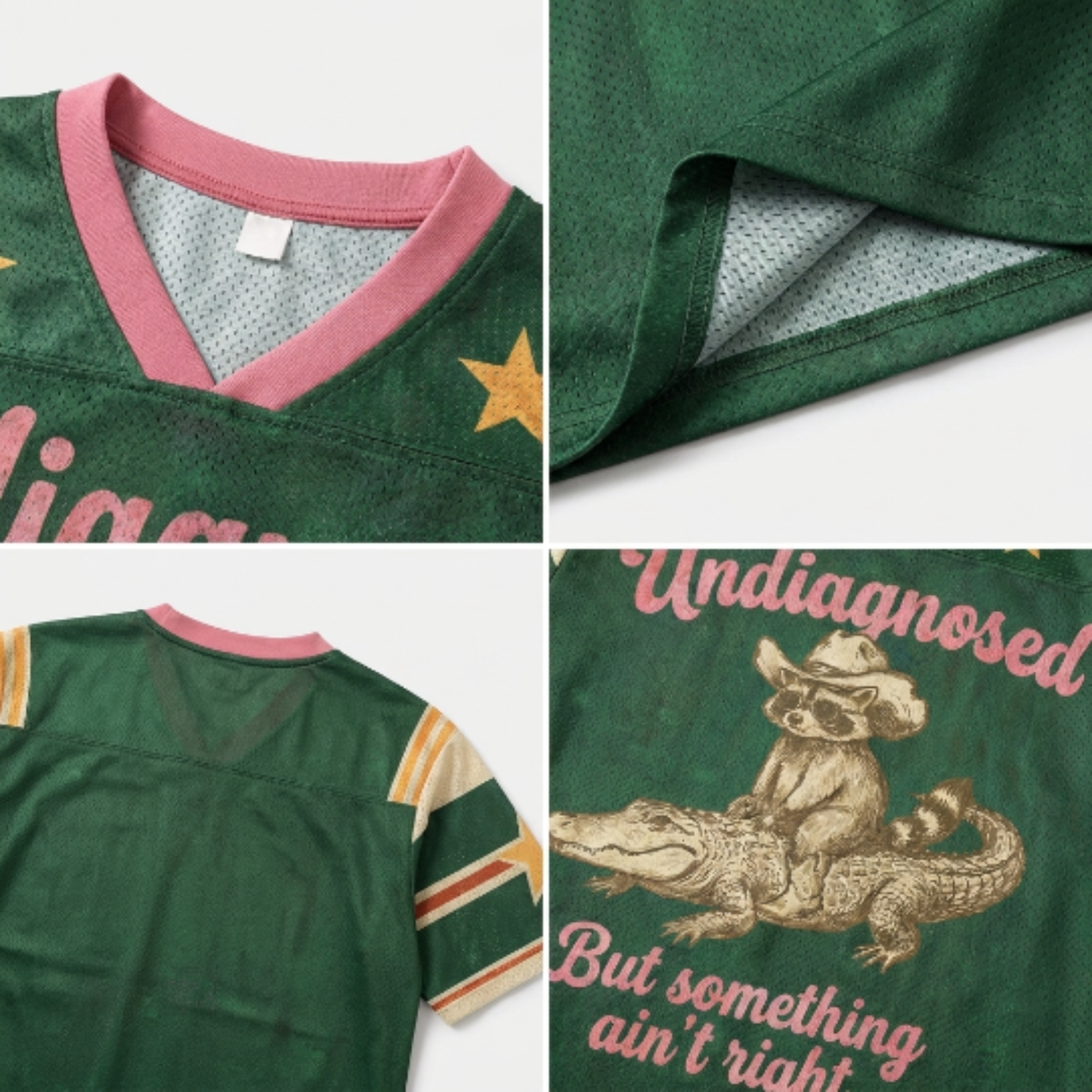 ChaoticClub Undiagnosed Raccoon Mesh Jersey