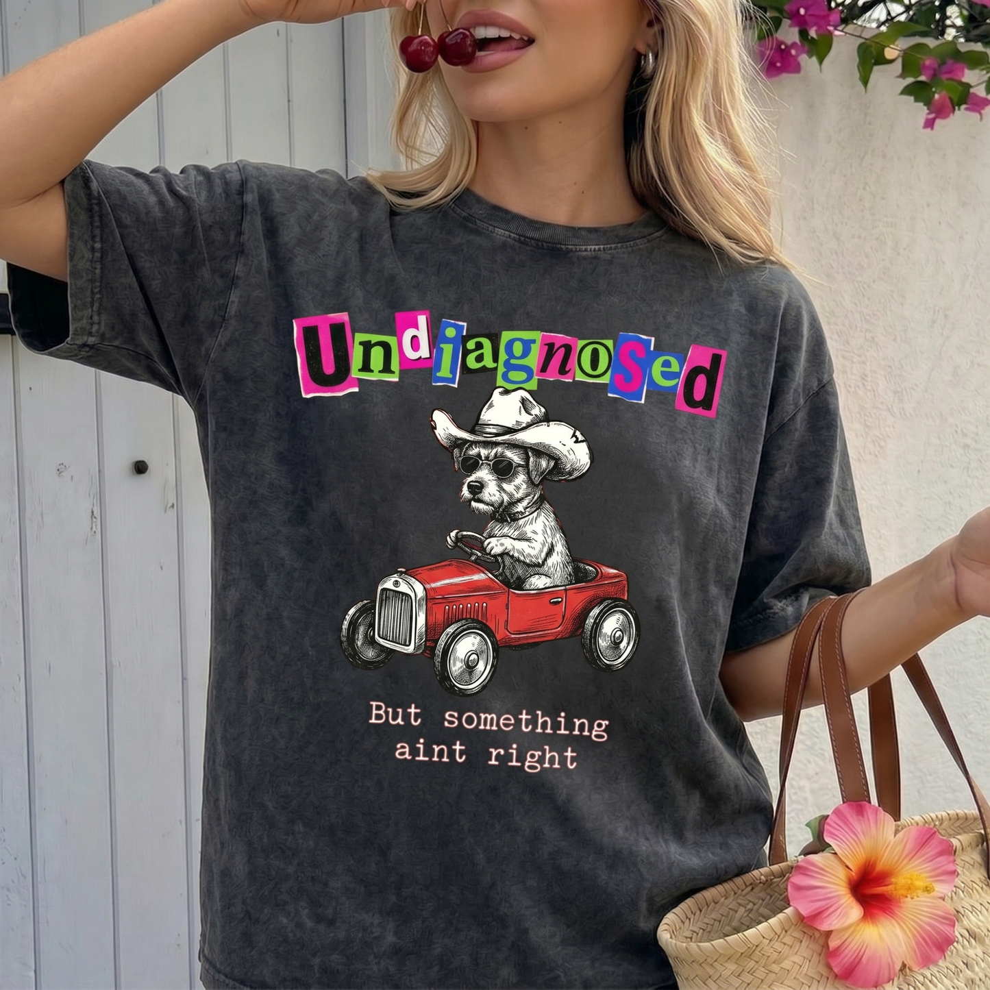 ChaoticClub Undiagnosed Dog Washed T-Shirt