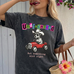 ChaoticClub Undiagnosed Dog Washed T-Shirt