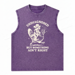 ChaoticClub Undiagnosed Cowboy Raccoon Wash Tanktop