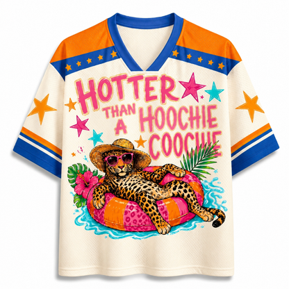 ChaoticClub Hoochie Coochie Summer Leopard Mesh Jersey