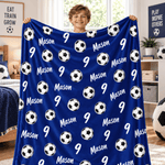 Chaotic Club Personalized Kids Sports Throw