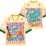 ChaoticClub Raised on Sweet Tea & Country Songs Mesh Jersey