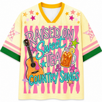 ChaoticClub Raised on Sweet Tea & Country Songs Mesh Jersey