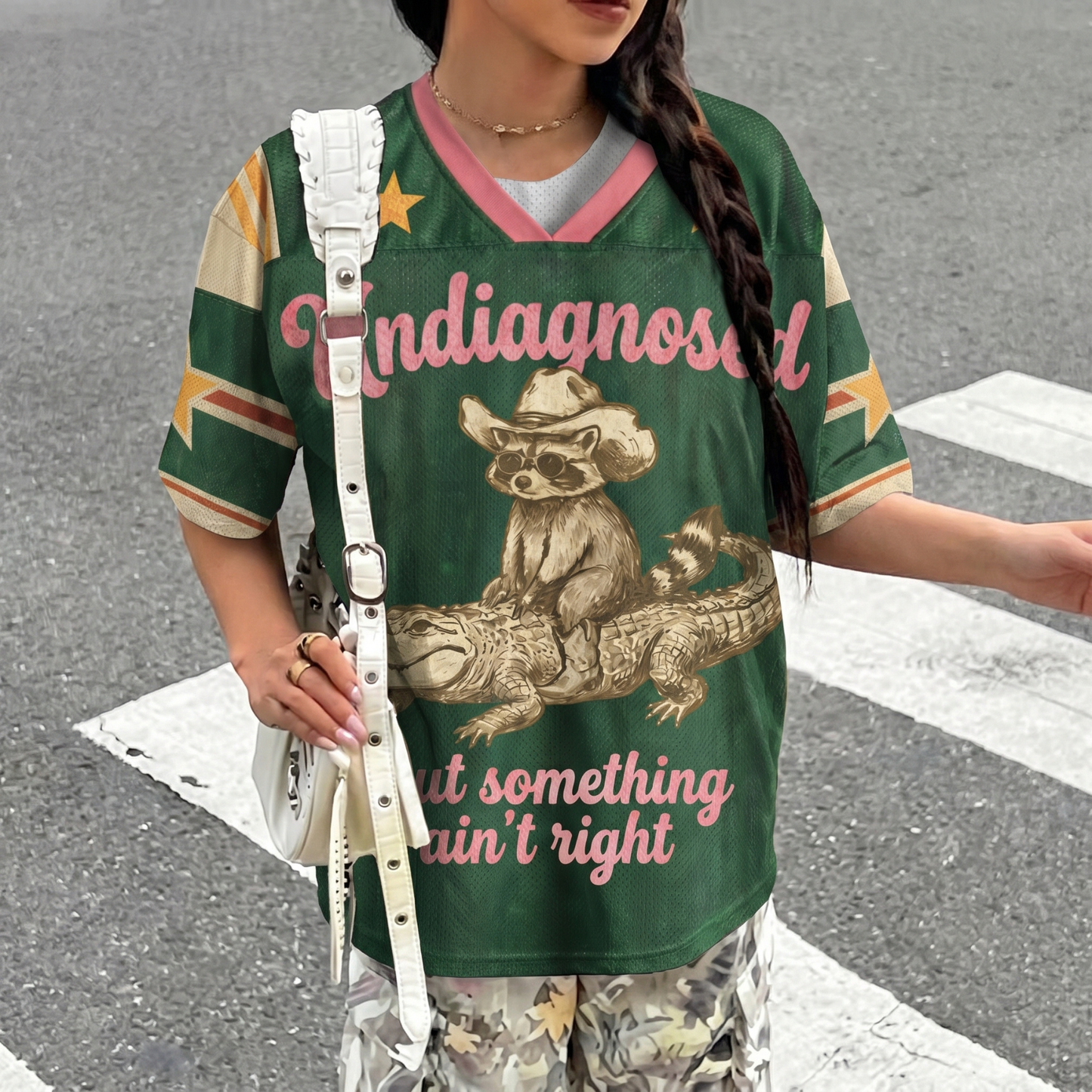 ChaoticClub Undiagnosed But Something Ain't Right  Mesh Jersey