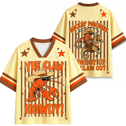 ChaoticClub Lobster Cowboy Yee Claw Summer Mesh Jersey