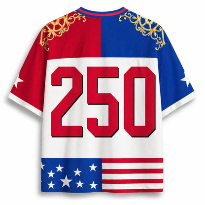 ChaoticClub 250th Anniversary Of The United States Mesh Jersey