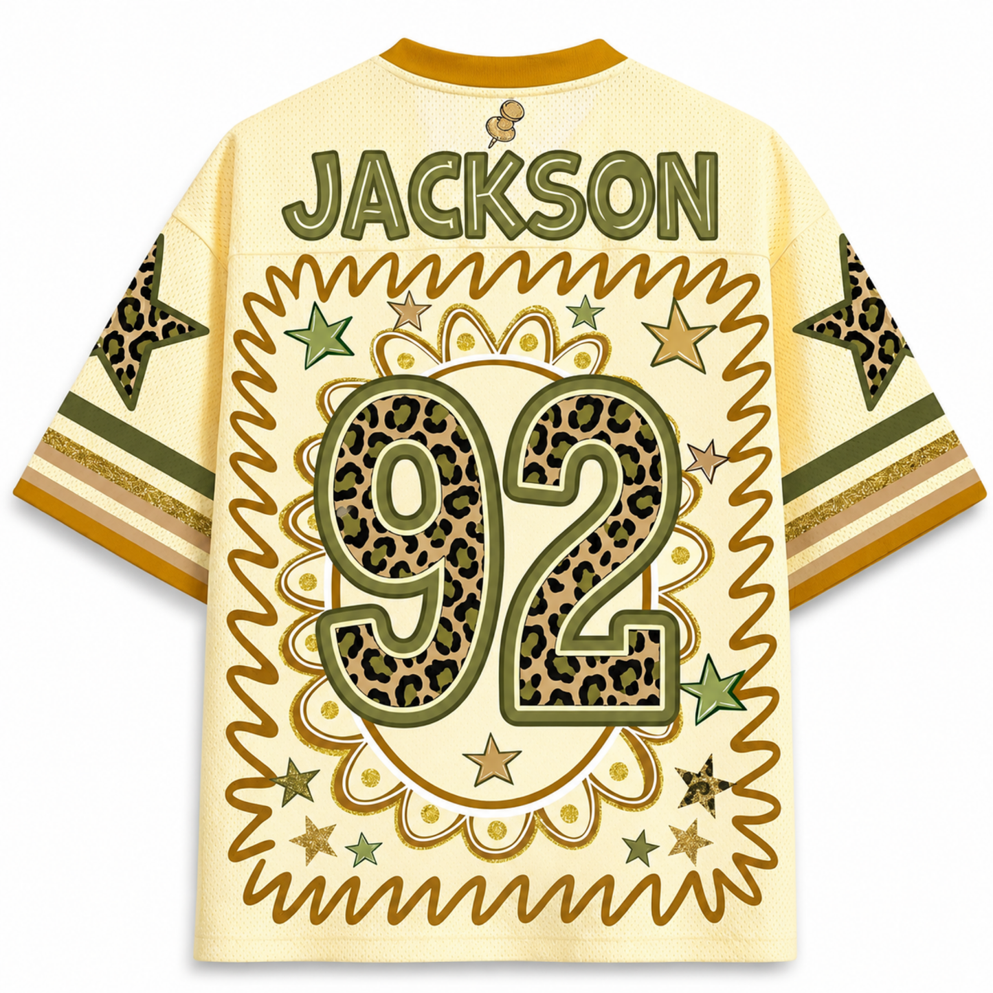 ChaoticClub Striped Chattahoochee Fish Mesh Jersey