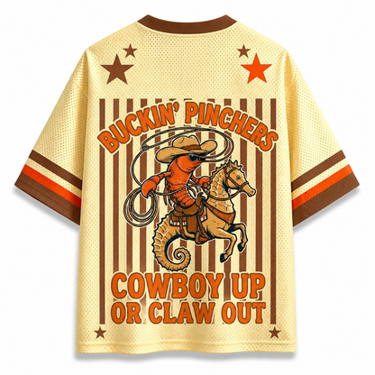 ChaoticClub Lobster Cowboy Yee Claw Summer Mesh Jersey