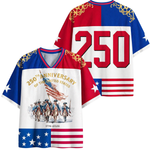 ChaoticClub 250th Anniversary Of The United States Mesh Jersey