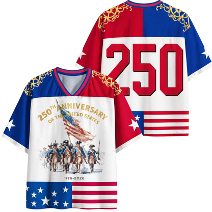 ChaoticClub 250th Anniversary Of The United States Mesh Jersey
