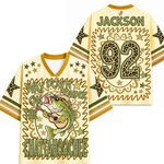 ChaoticClub Striped Chattahoochee Fish Mesh Jersey
