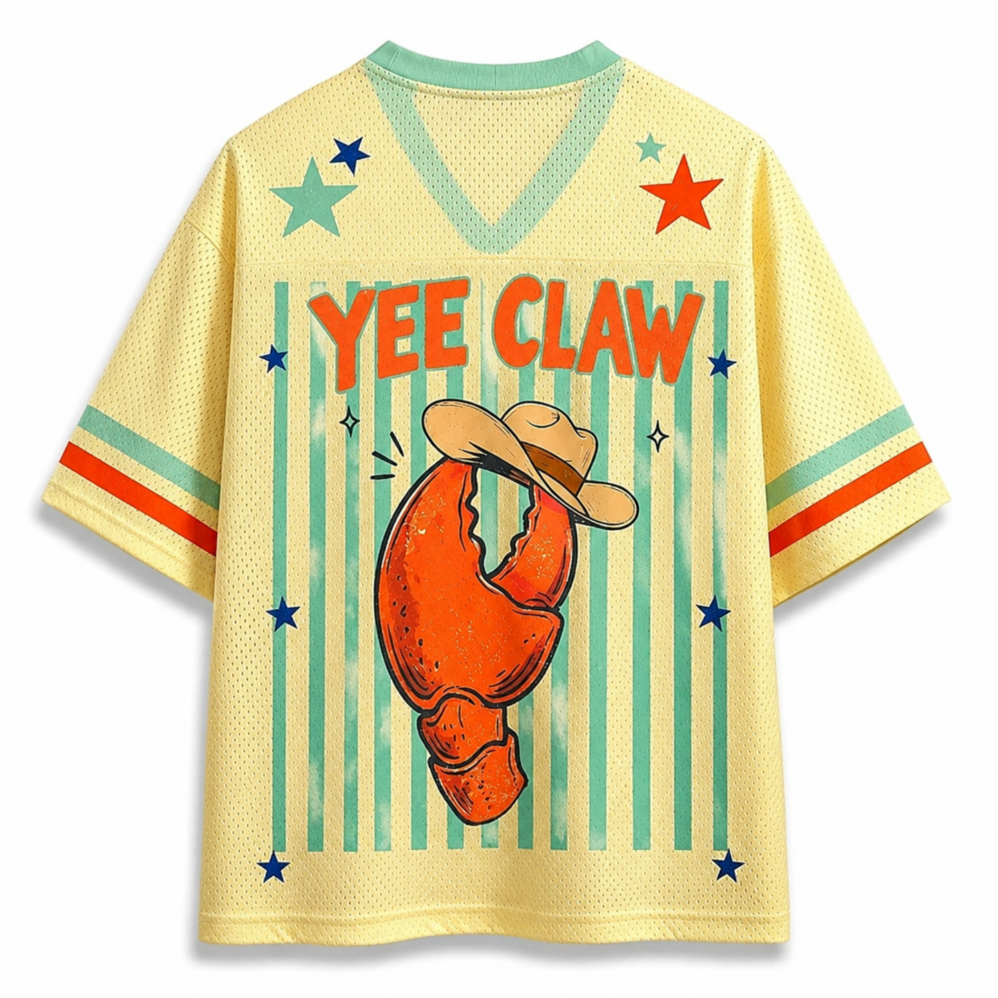 ChaoticClub Lobster Cowboy Yee Claw Summer Mesh Jersey