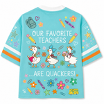 Chaotic Club Back to School Silly Teacher Builds Character Goose Mesh Jersey